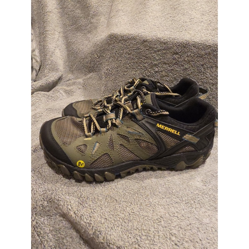 Merrell All Out Blaze Sieve Shoes Men's Size 8 Hiking Water Unifly Dusty Olive
